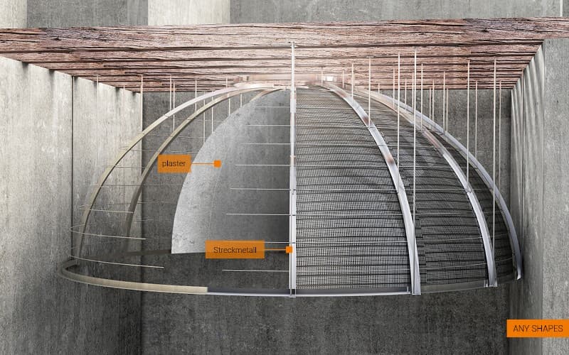 Streckmetall example of use