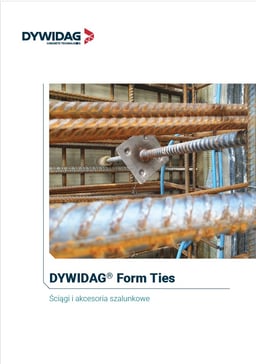 DYWIDAG Formties - Ściągi i akcesoria szalunkowe - Broszura