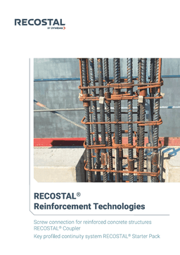 RECOSTAL® Reinforcement: RECOSTAL® Coupler & RECOSTAL® Starter Pack - Brochure