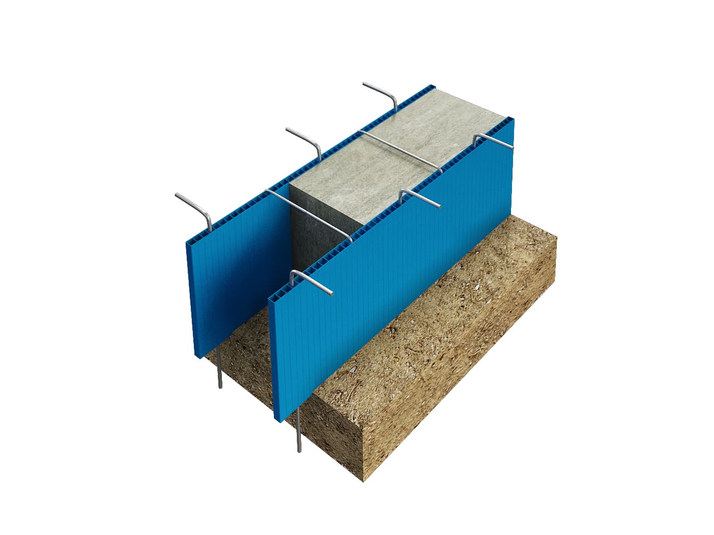STEP 3 - SELF-SUPPORTED H = 30 CM