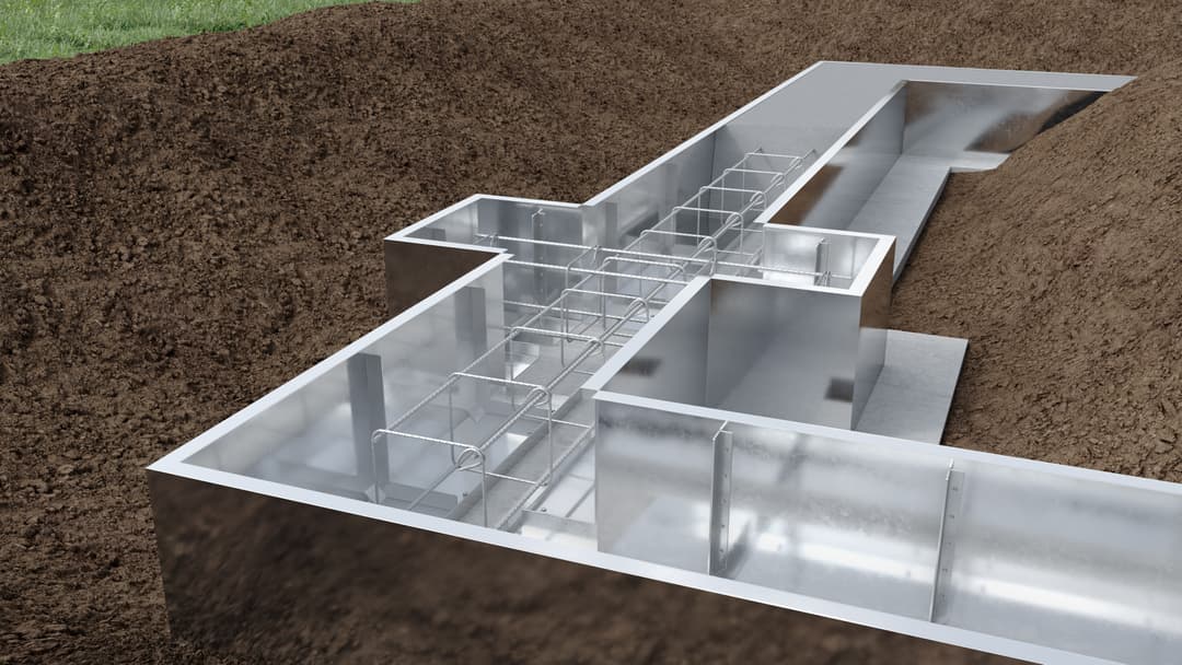 Edge Formwork System Permanent formwork RECOSTAL® Speed Edge | DYWIDAG Concrete Technologies